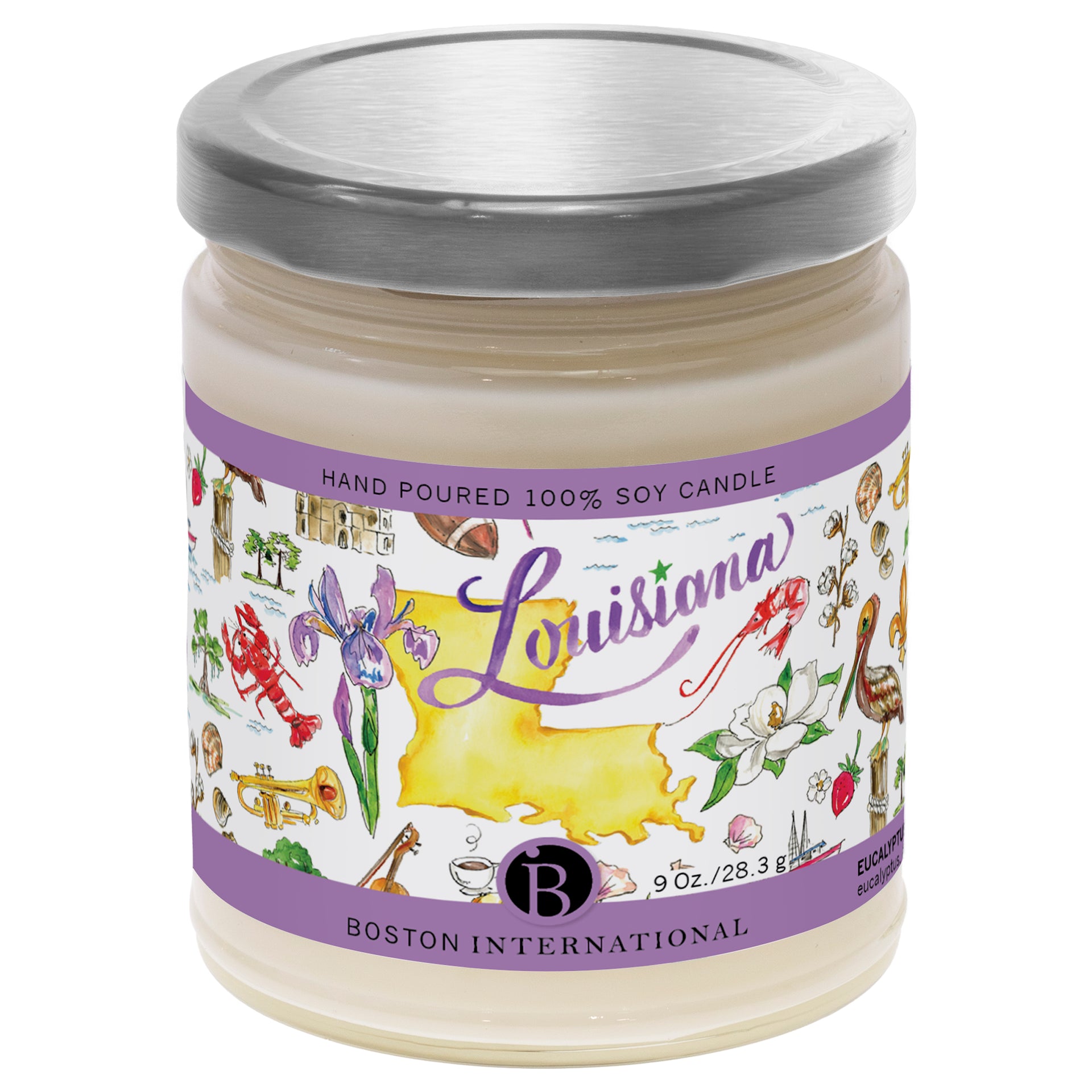 Louisiana State Candle