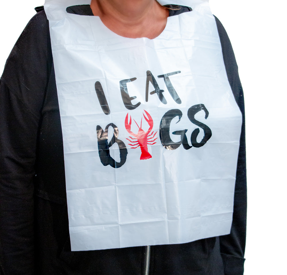 Bib I Eat Bugs (Set of 8)