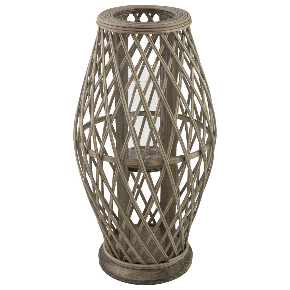 WOVEN BAMBOO LANTERN