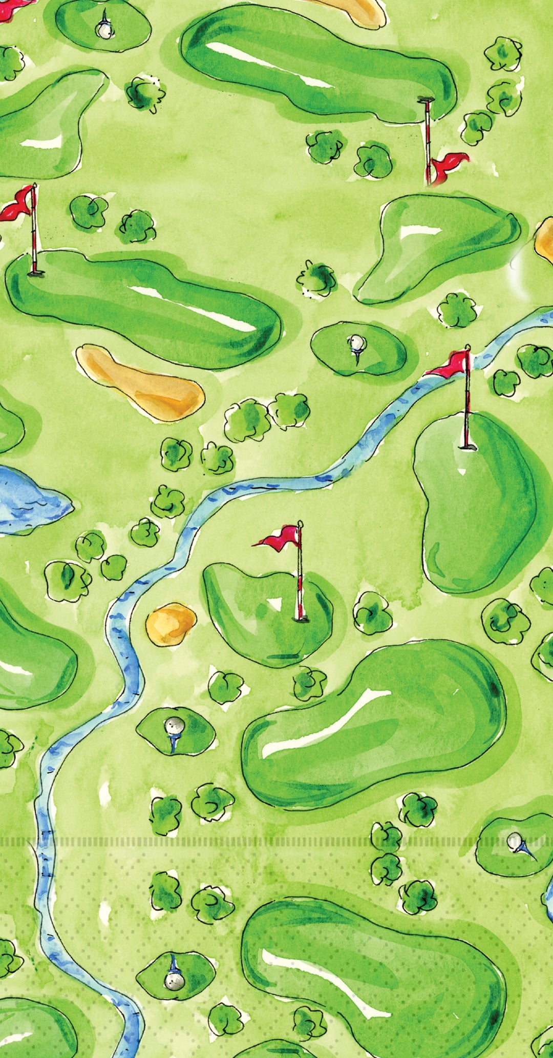 Golf Guest Towel