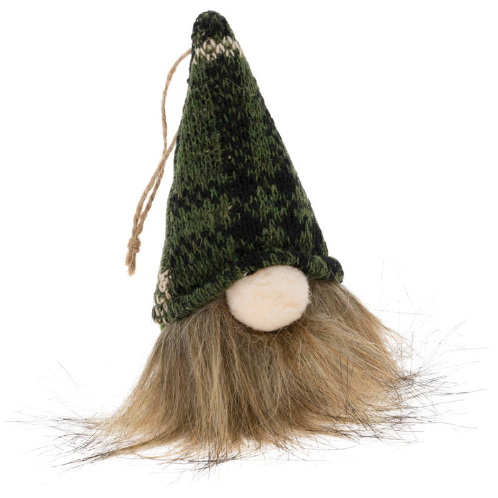 Crate Of Green Gnome Ornaments (Set of 12)