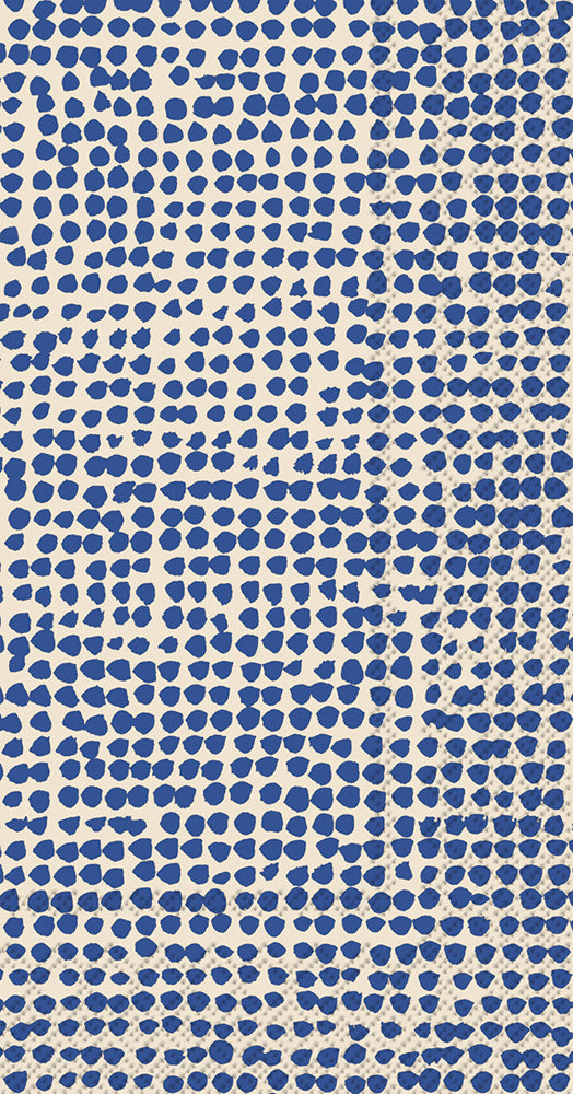 Orkanen Guest Towel Linen Blue