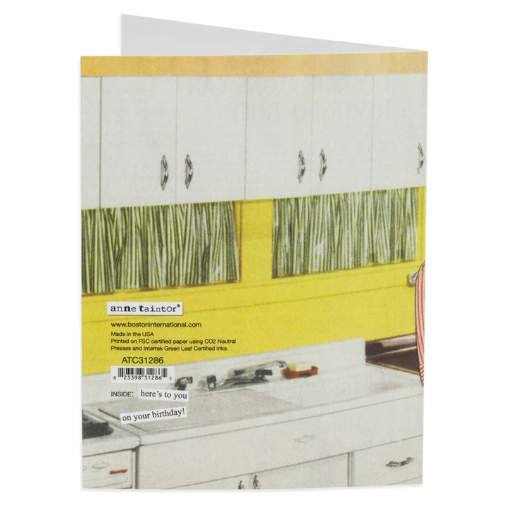 Anne Taintor Birthday Card Kitchen