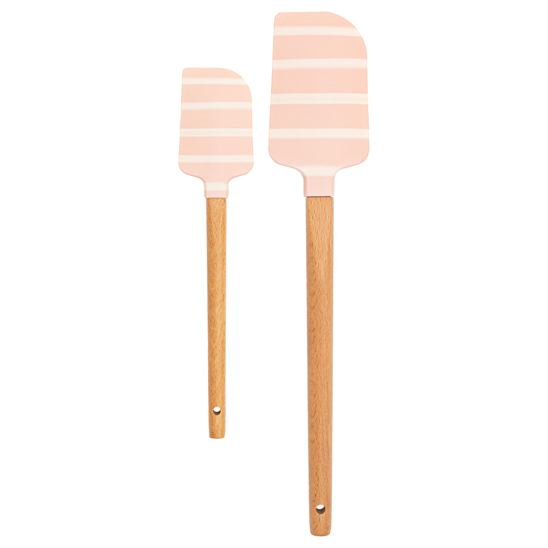 Peach Stripe Spatula (Set of 2)