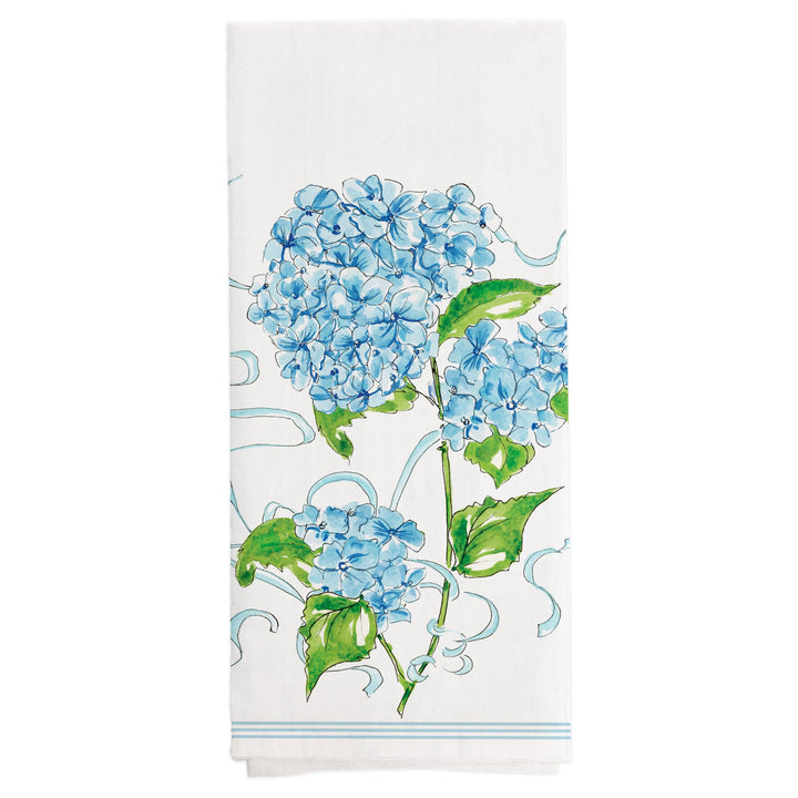 Blue Hydrangea Tea Towels (Set of 2)