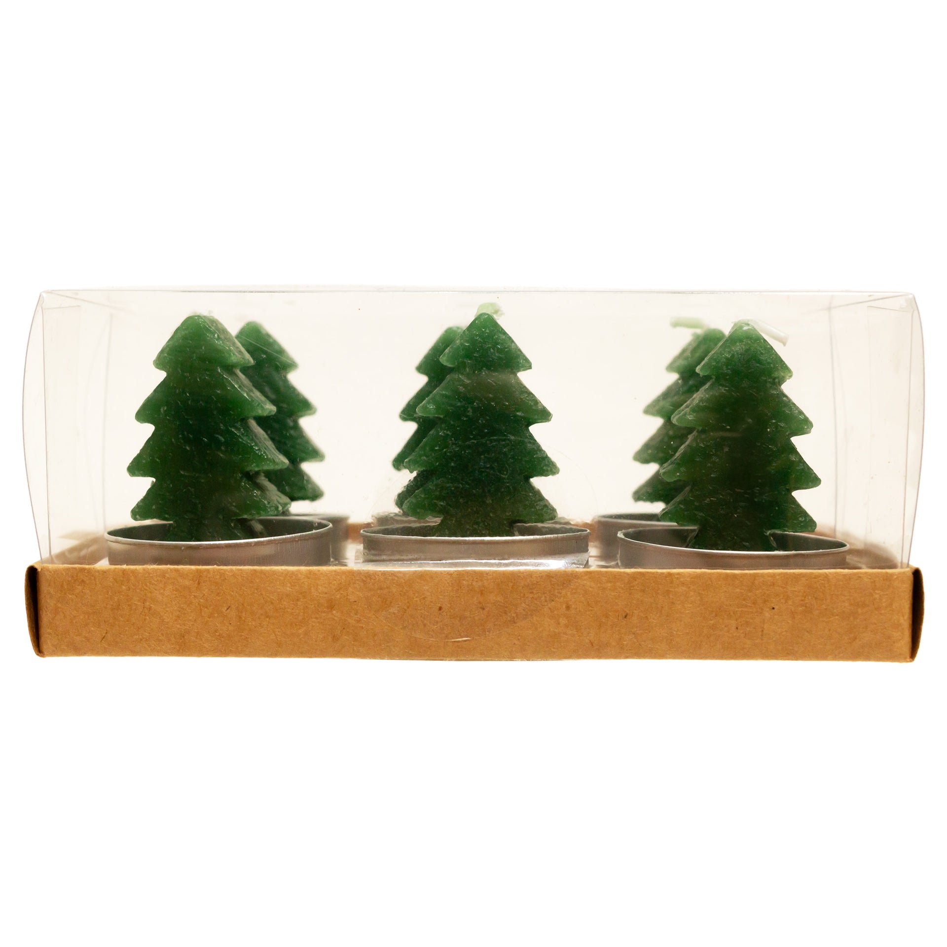 Green Trees Boxed Candles (Set of 6)