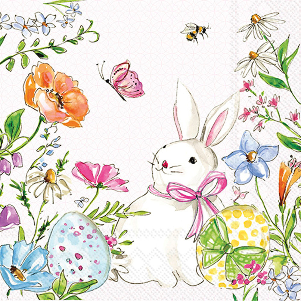 Easter Bunny Cocktail Napkin
