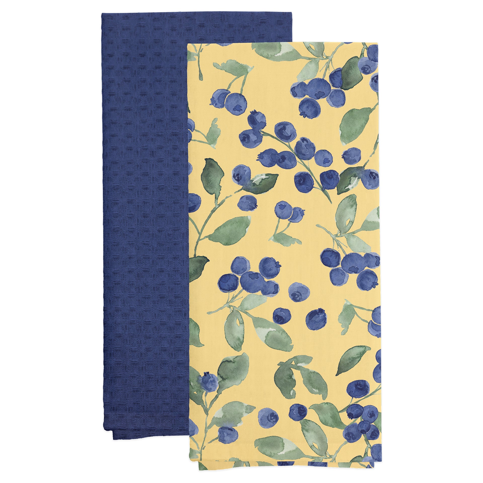 Blueberry Tea Towels Set of 2