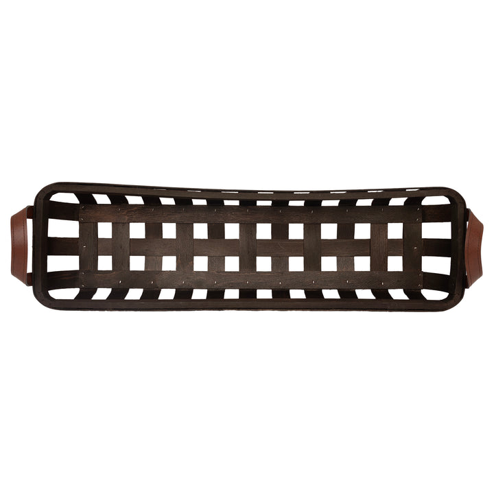 Brown Basketweave Trough s/3