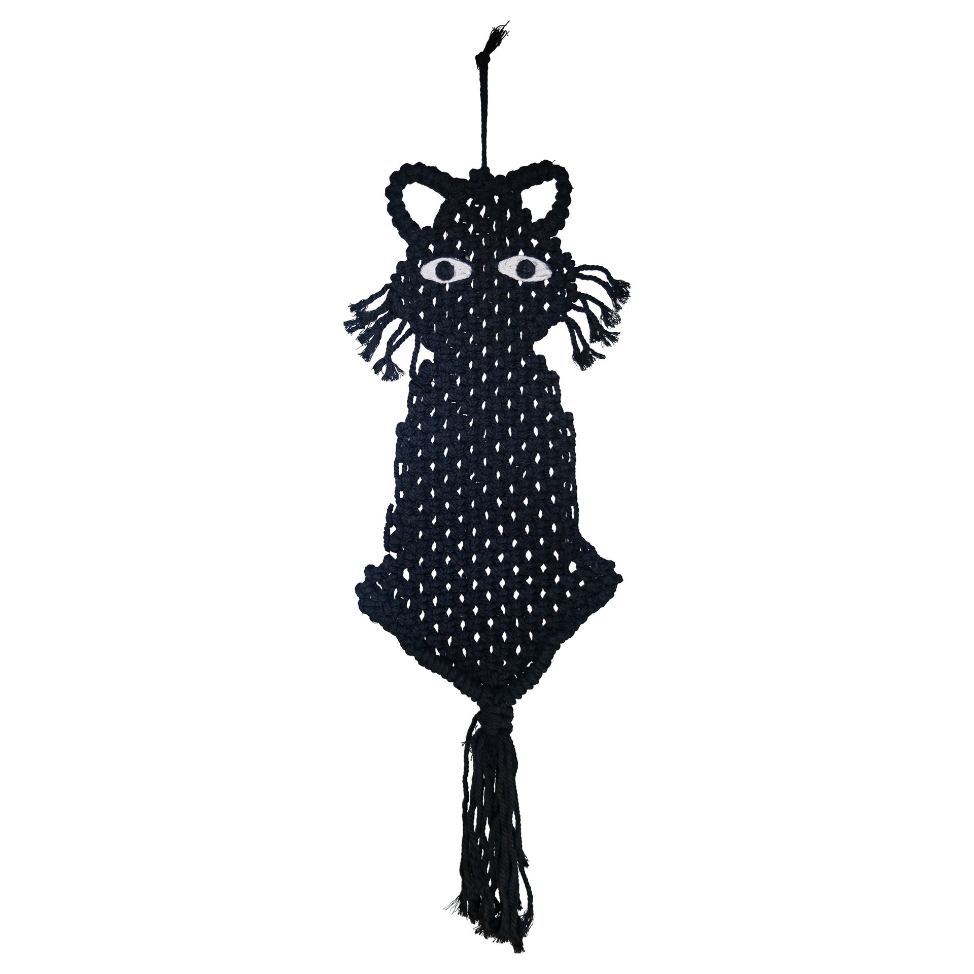 Handcrafted Cat Hanging Decor