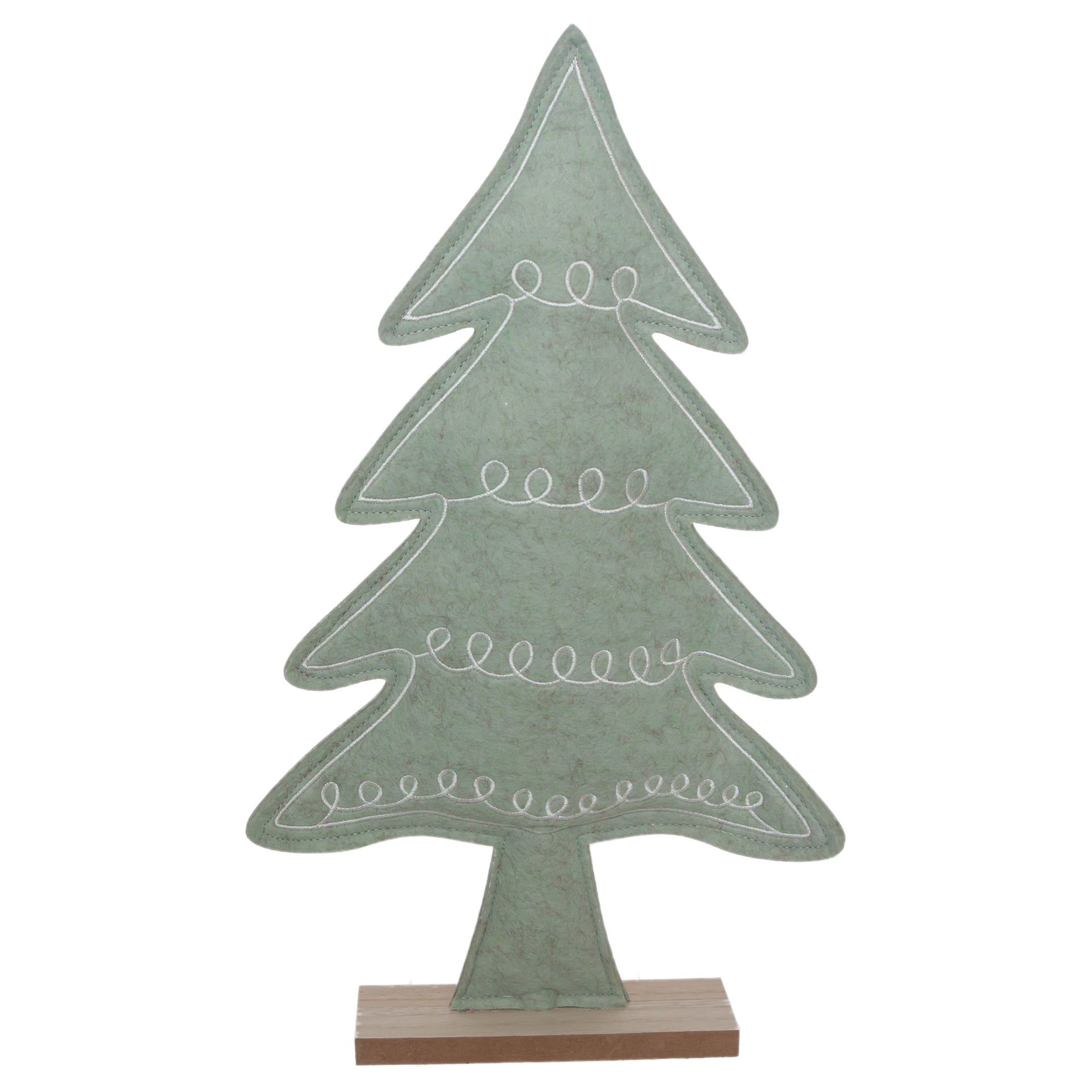 Swirling Felted Tree