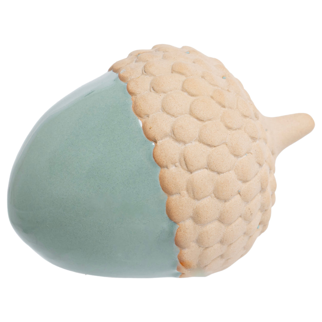 Blue Stoneware Acorn Small