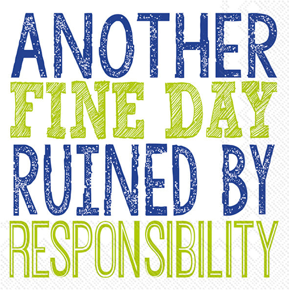 Another Fine Day Cocktail Napkin