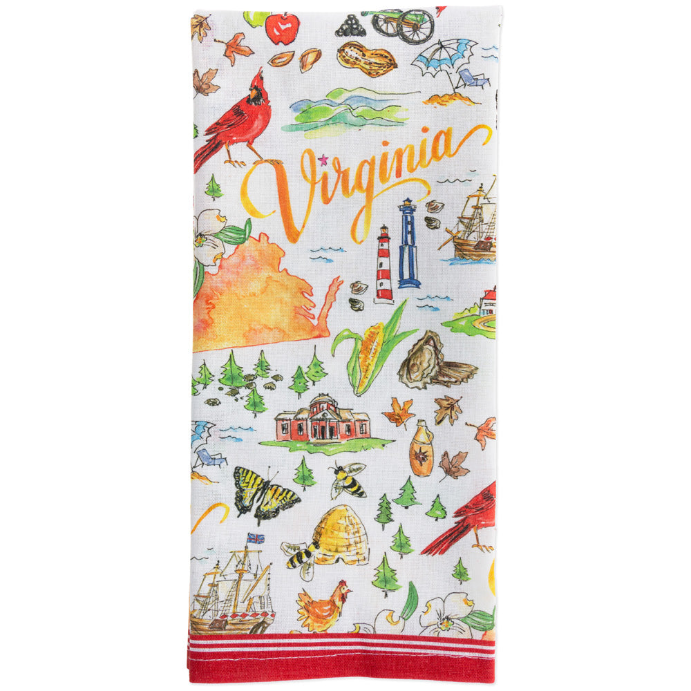 Virginia Tea Towels (Set of 2)
