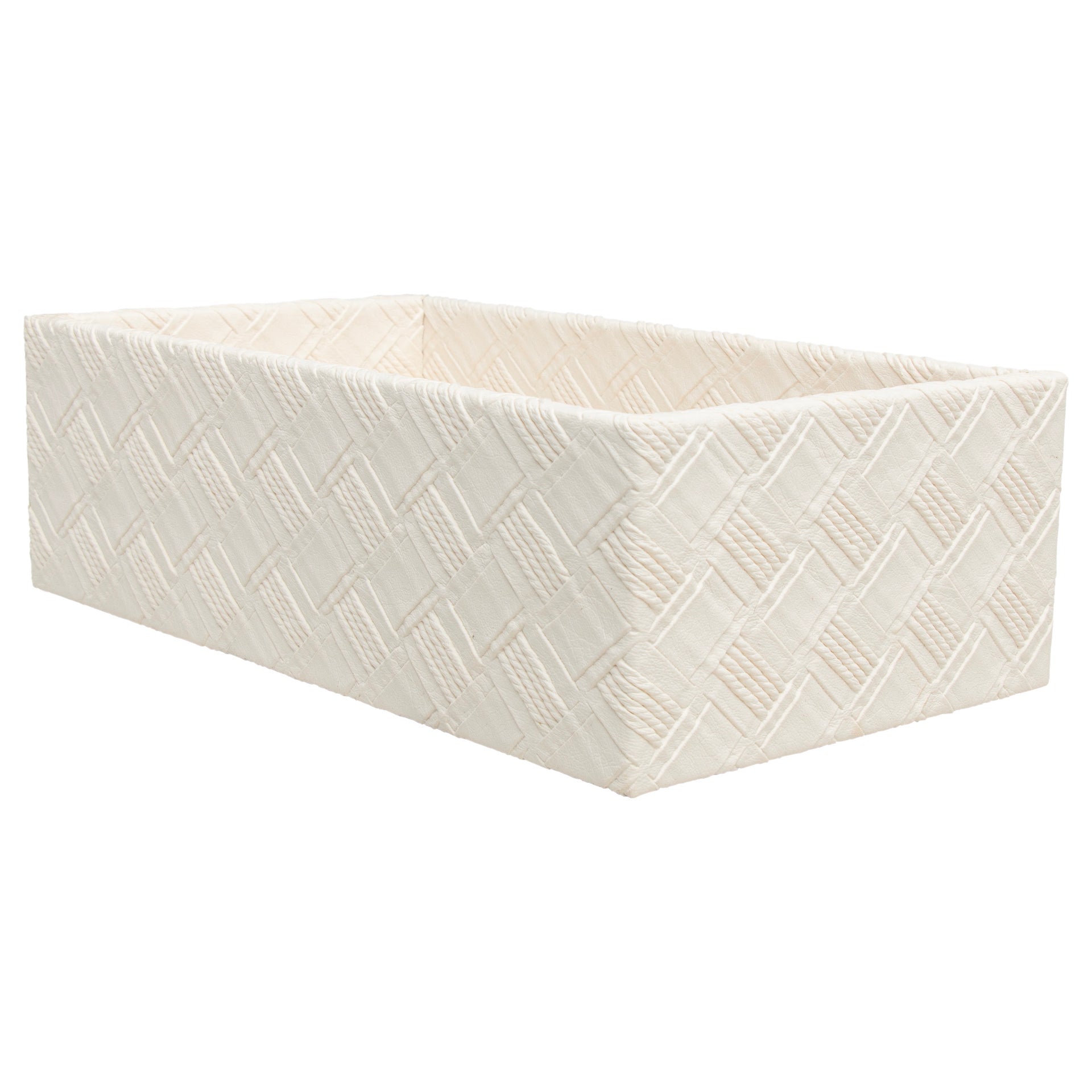 Cross Stitch Cream Guest Caddy