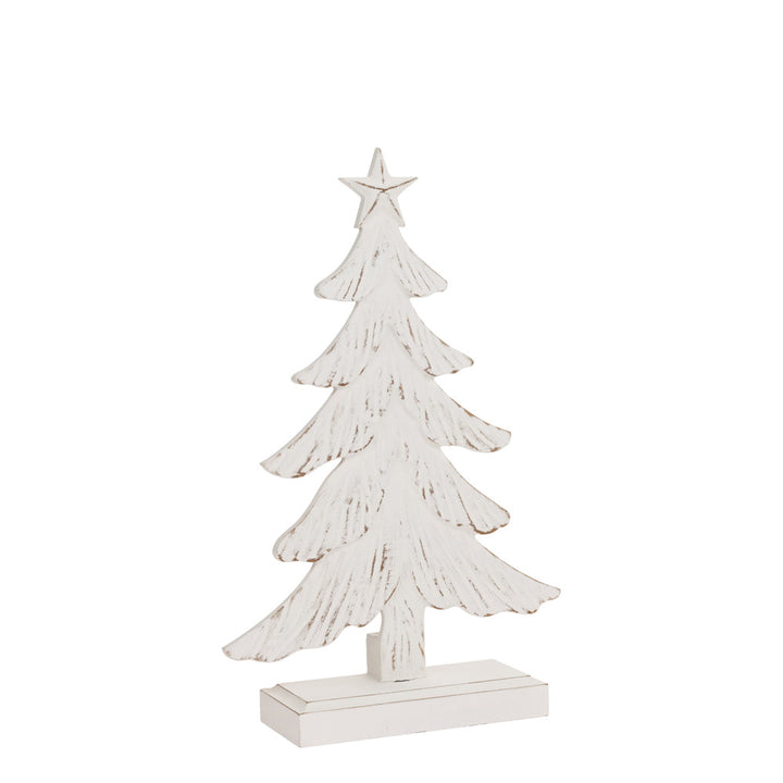 Weathered Winter White Trees (Set of 3)