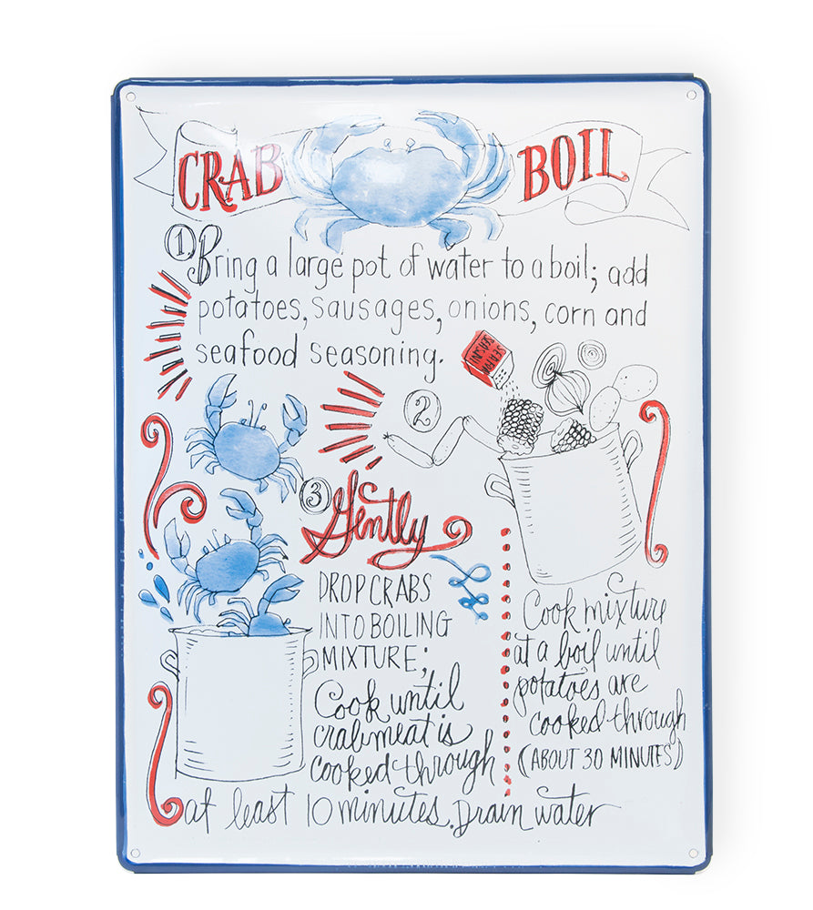 Crab Boil Sign