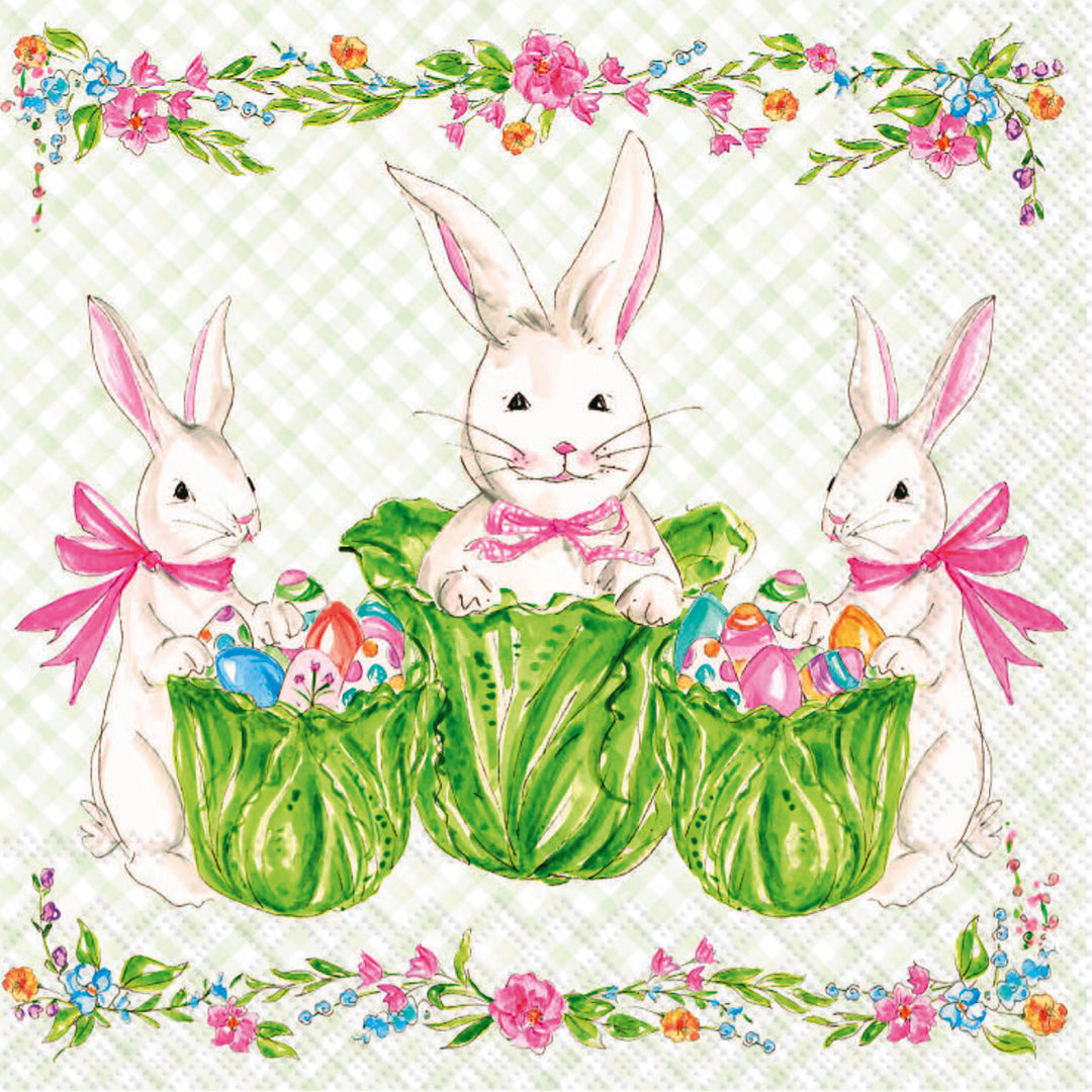 Floral Garden Party Cocktail Napkin