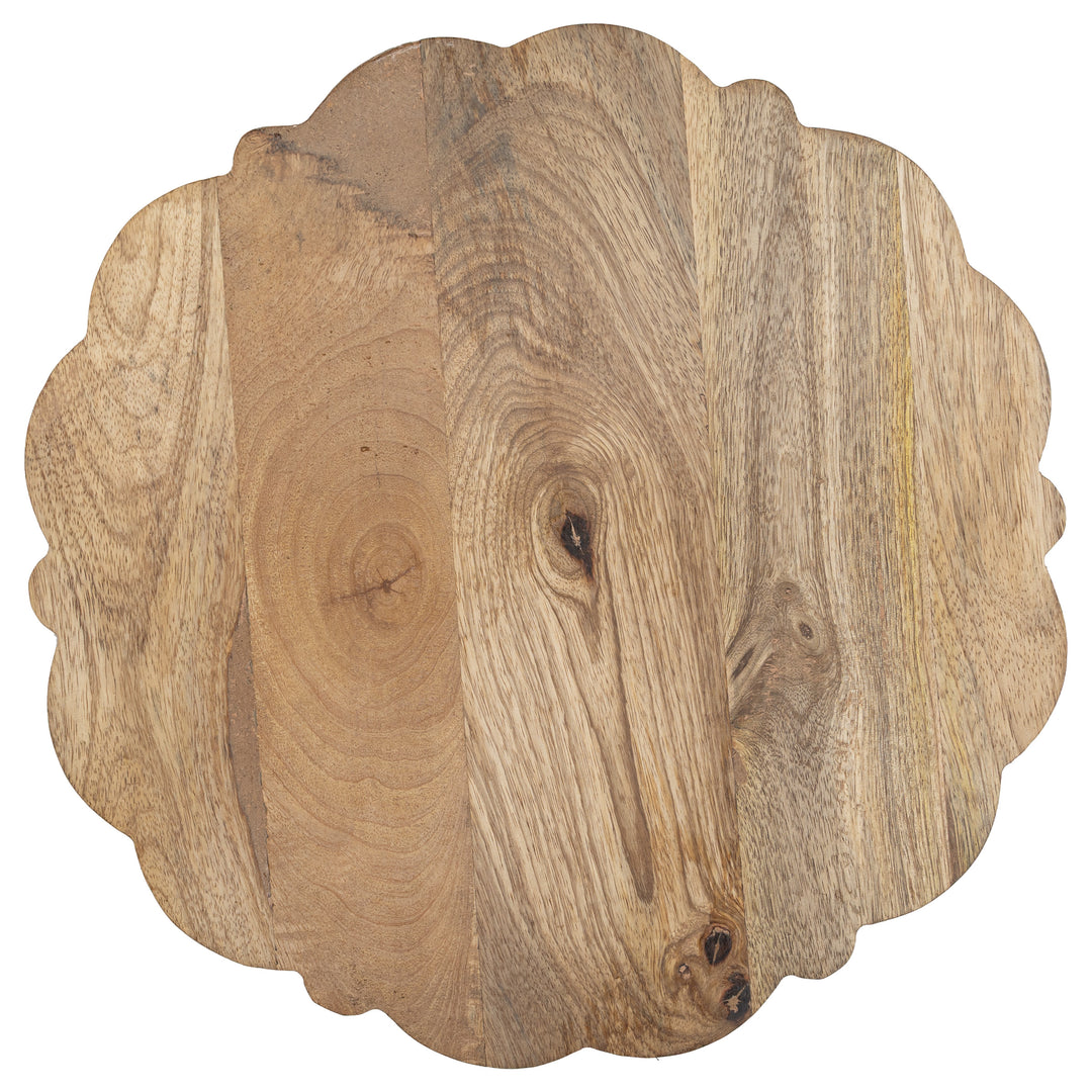 Fall Hydrangea Wavy Edge Platter