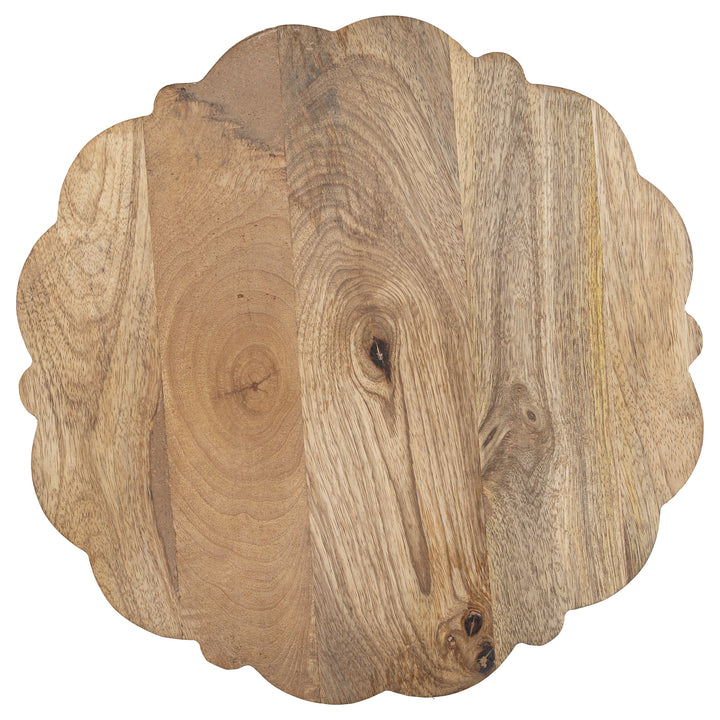 Fall Hydrangea Wavy Edge Platter
