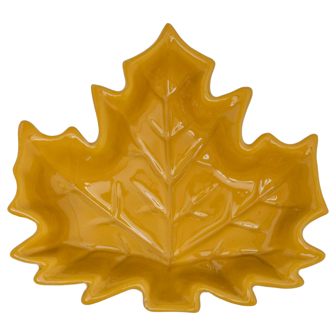 Yellow Leaf Dish