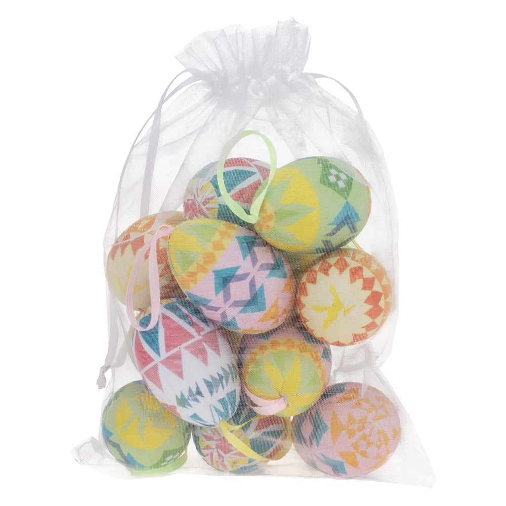 Geometric Shapes Bagged Eggs (Set of 12)