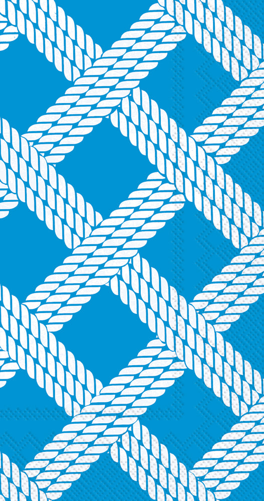 Sailor'S Rope Guest Towel Light Blue