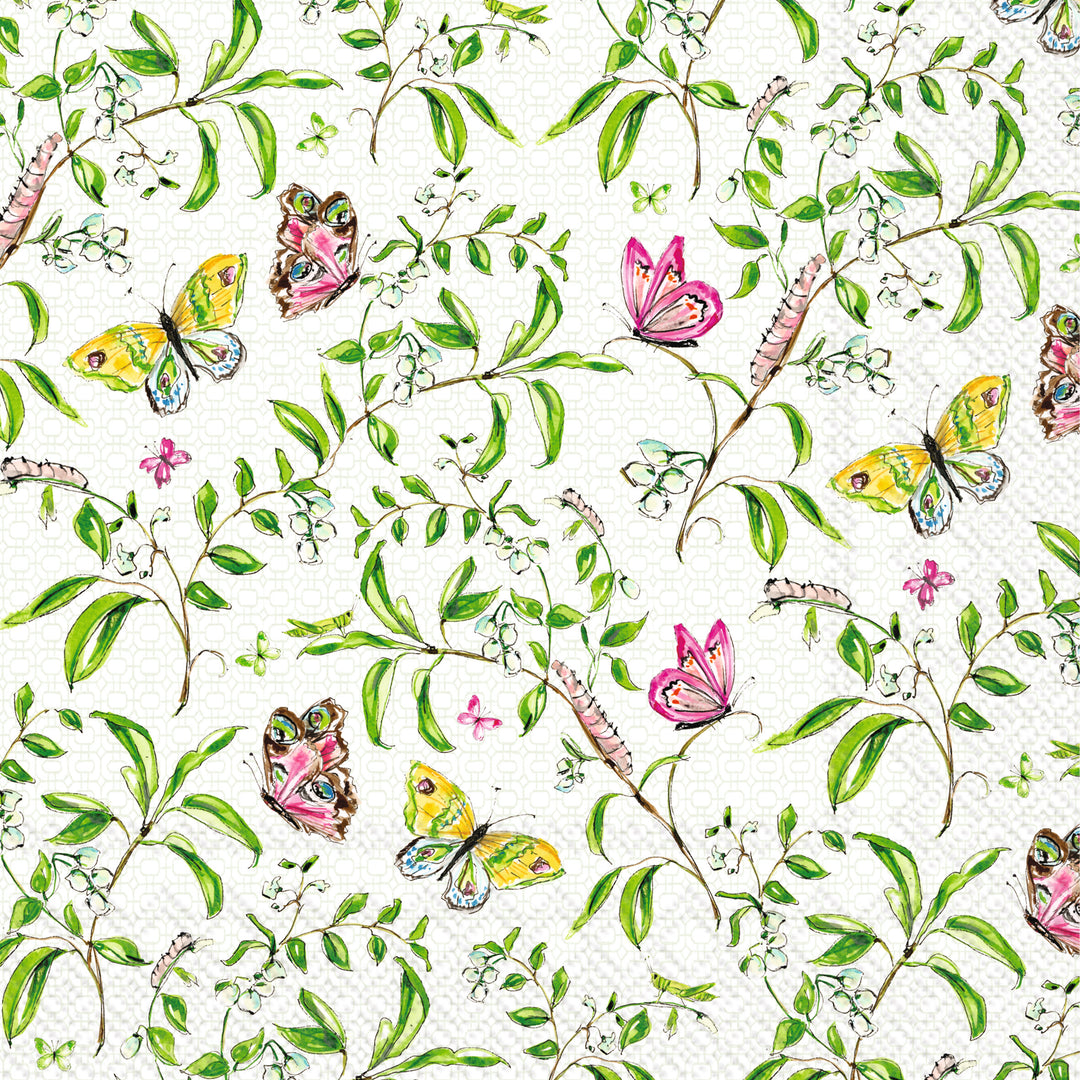 Garden Party Allover Lunch Napkin
