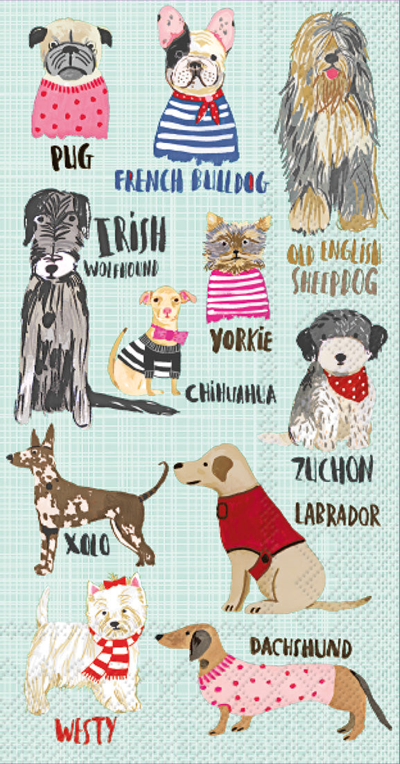 Hot Dogs Guest Towel