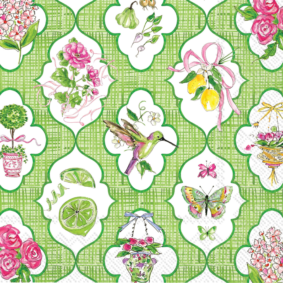 Garden Party Cocktail Napkin