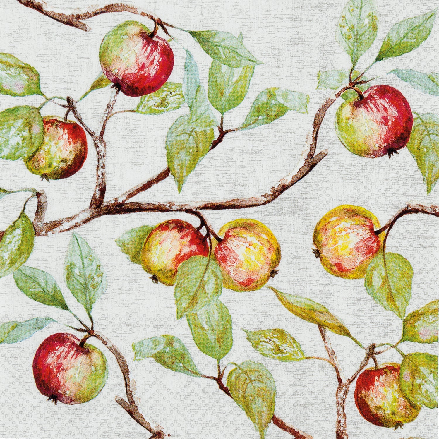 Apple Branches Cocktail Napkin