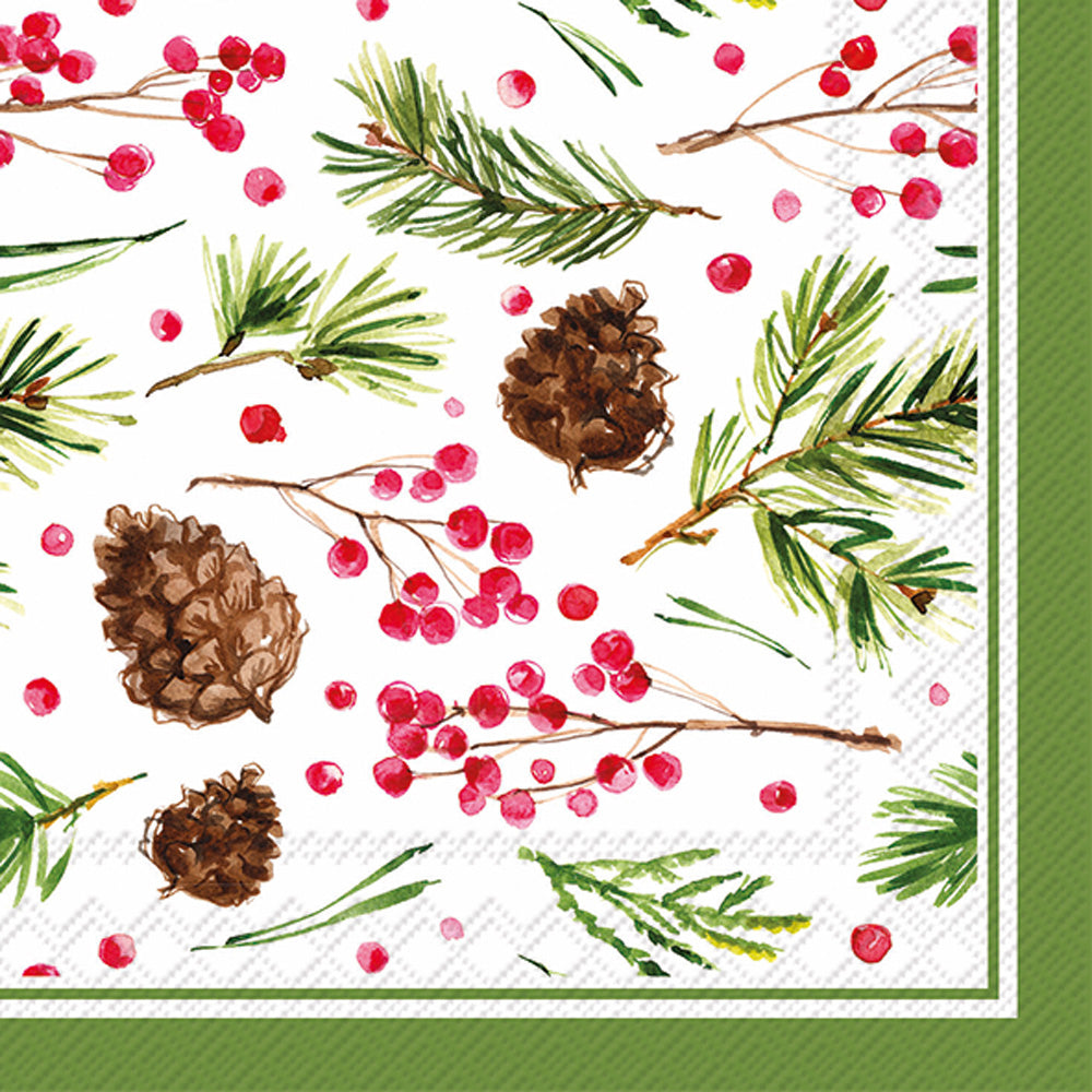 Pinecone Pattern Lunch Napkin