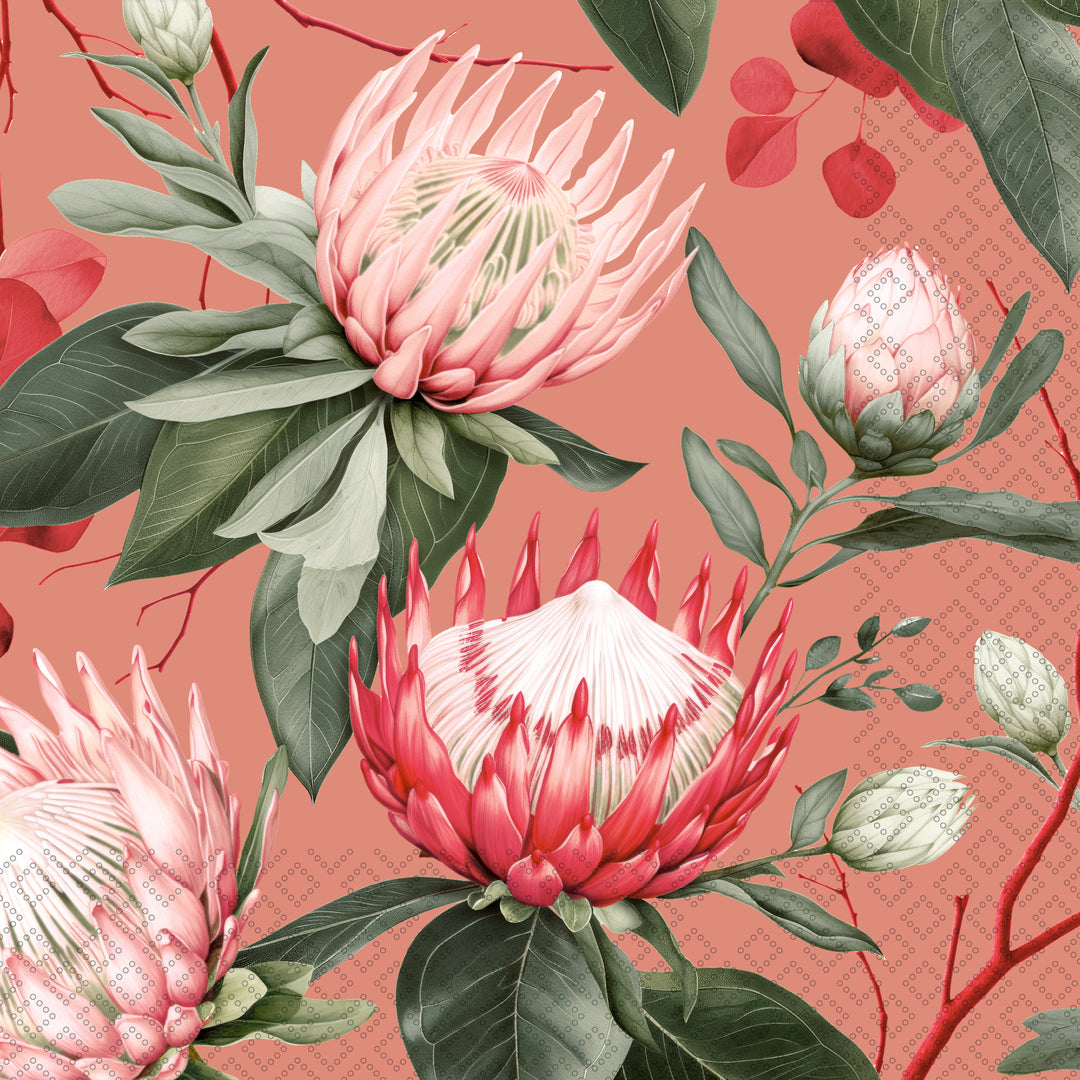 Madiba Protea Lunch Napkin