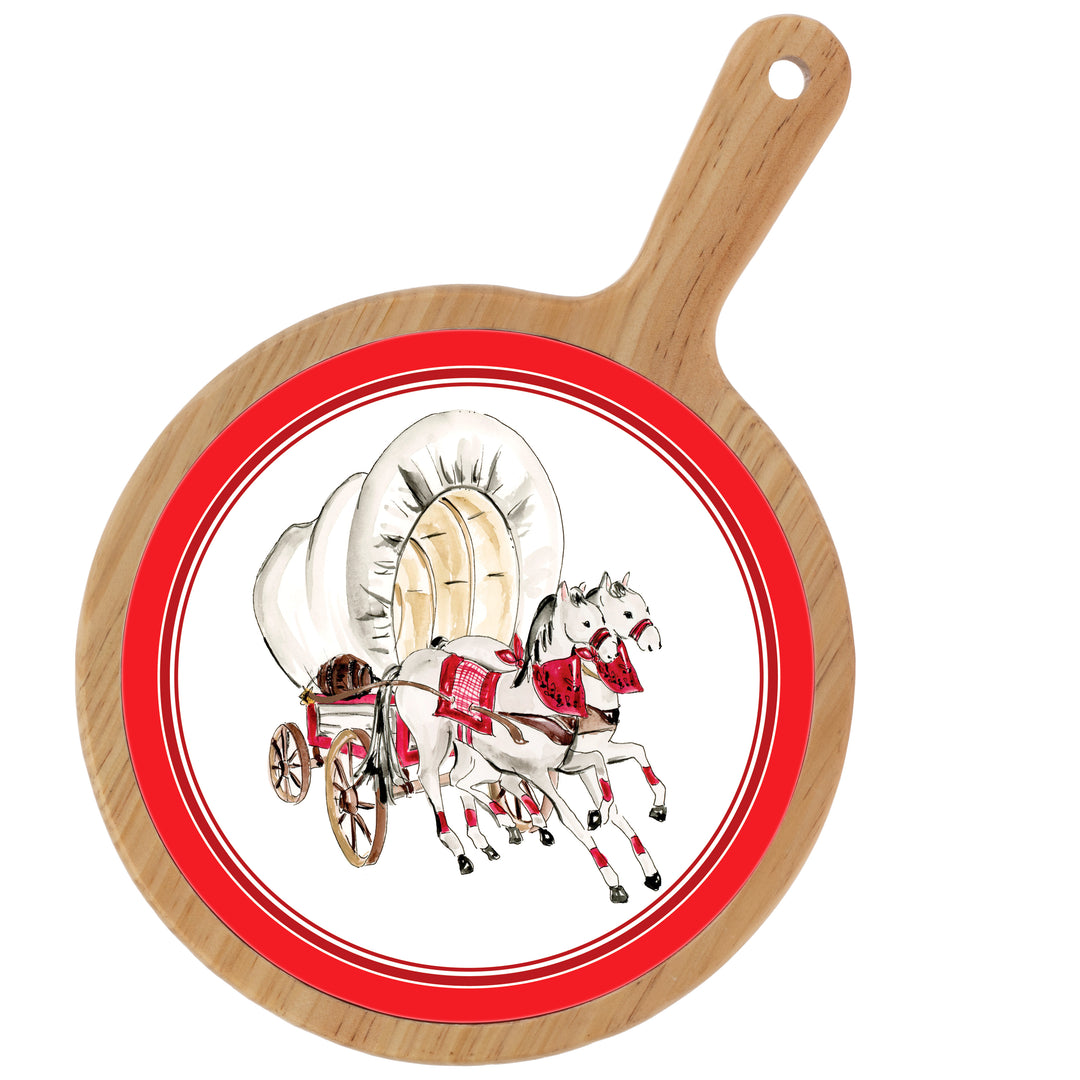 Covered Wagon Cheeseboard