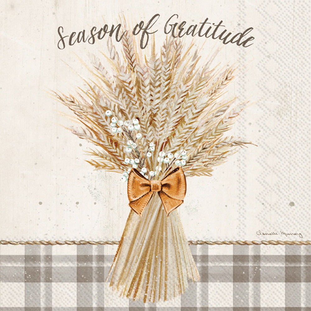 Harvest Wheat Lunch Napkin