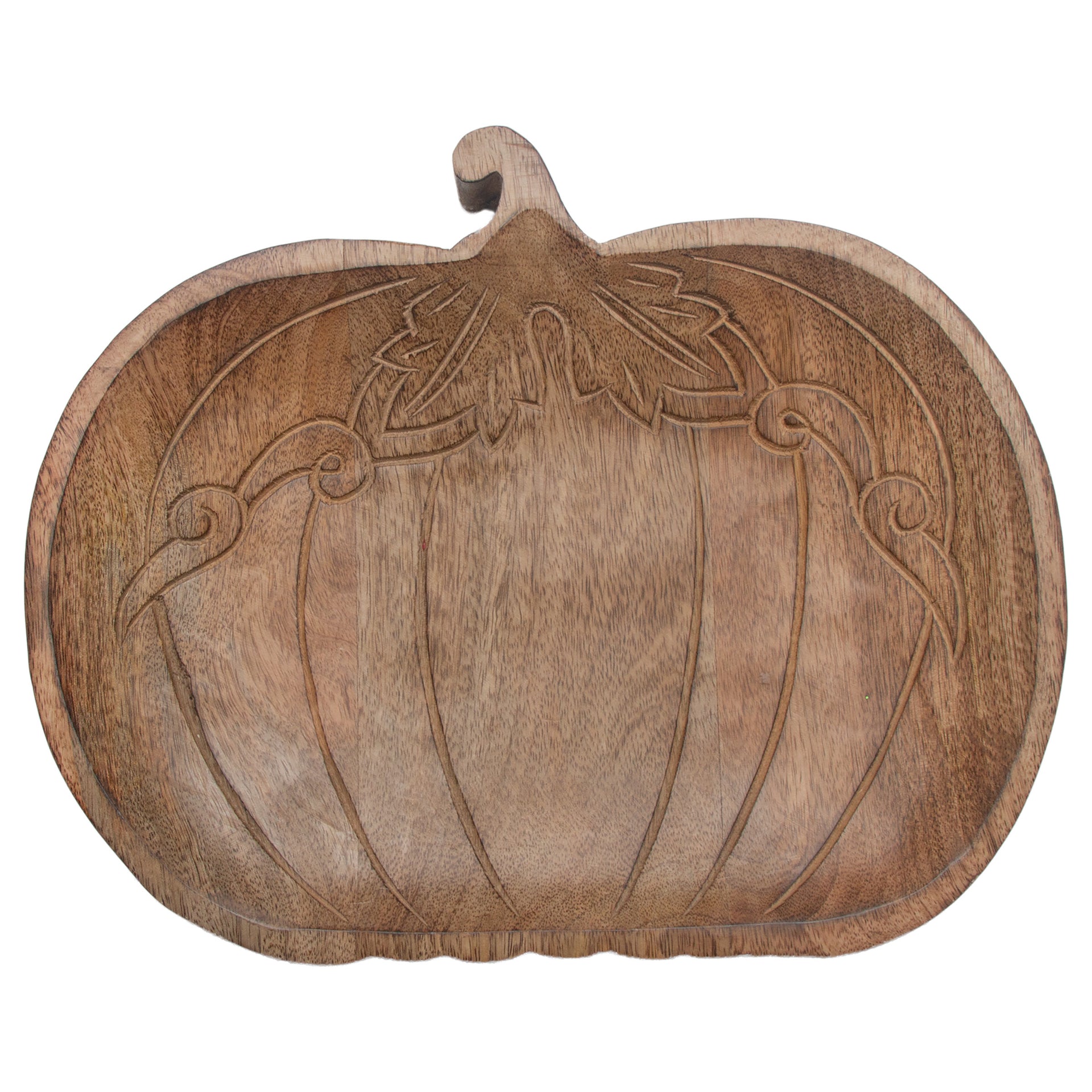 Engraved Pumpkin Tray Large