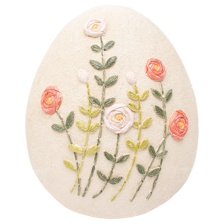 Floral Embossed Egg