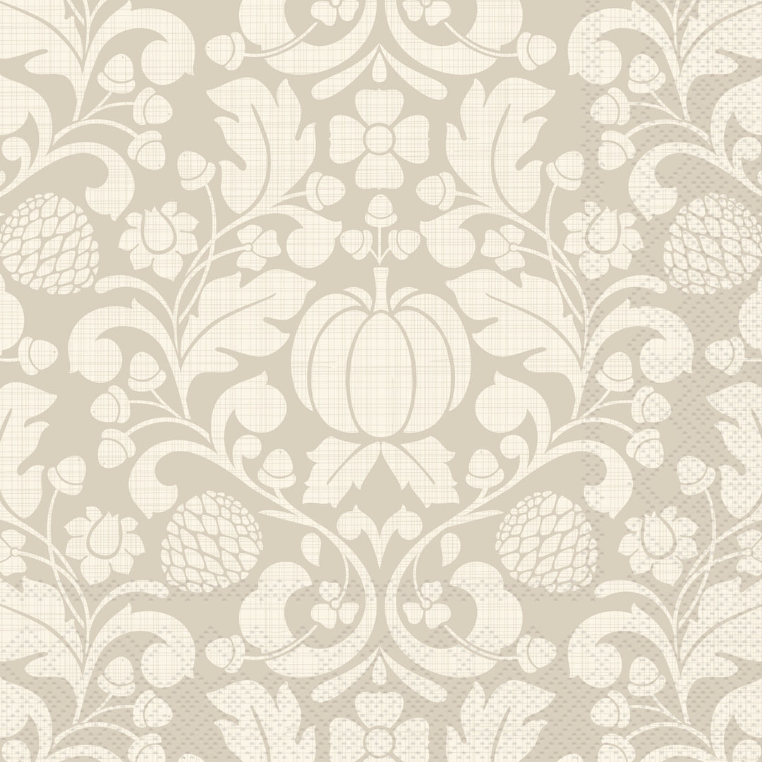 Francis Cream Cocktail Napkin