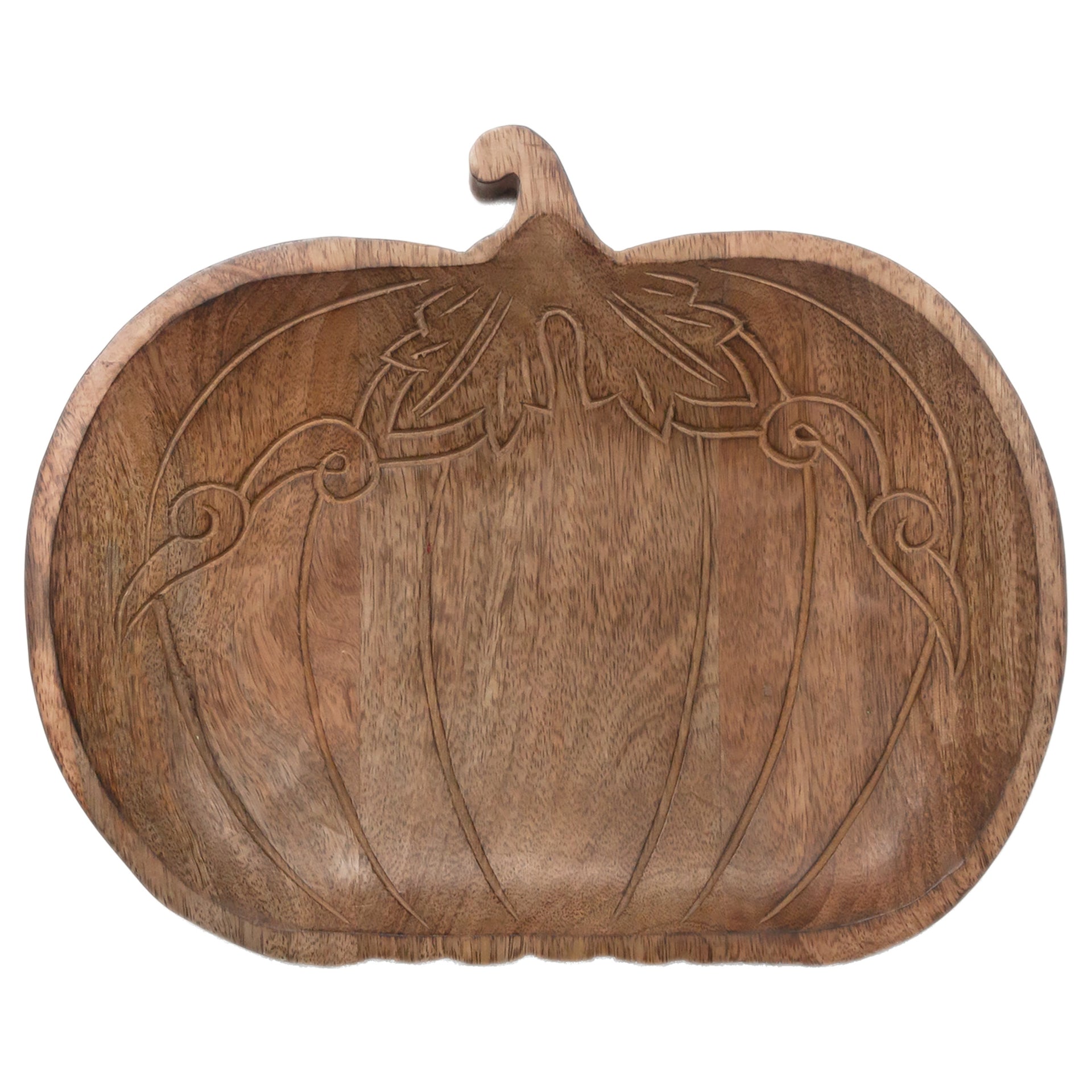 Engraved Pumpkin Tray Small