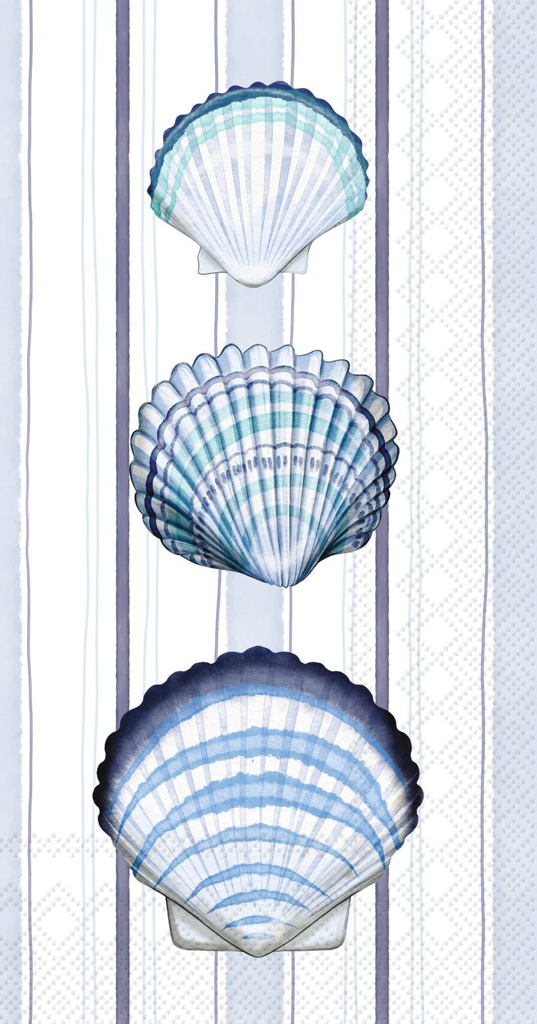 Ocean Tide Shells Guest Towel