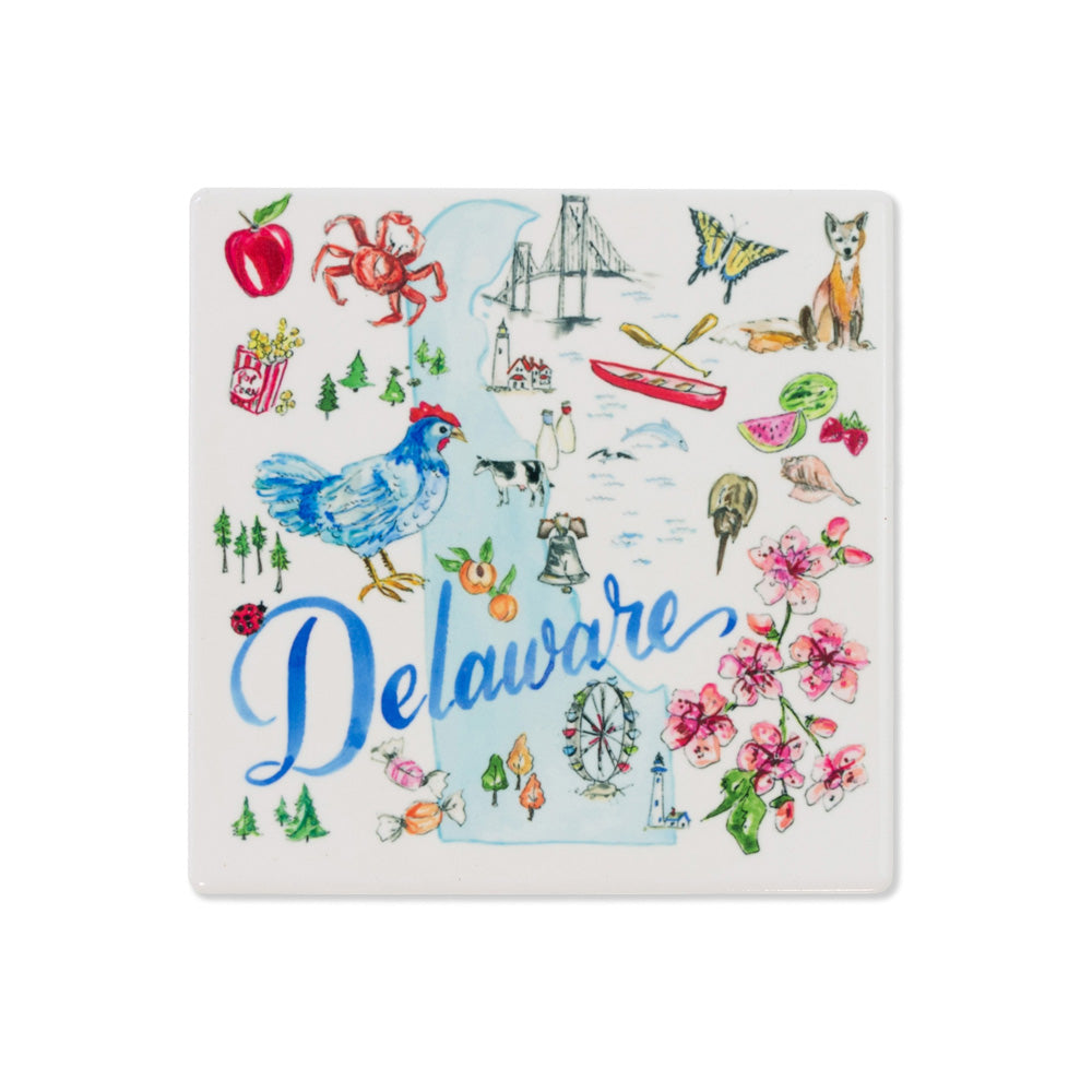 Delaware State Coaster