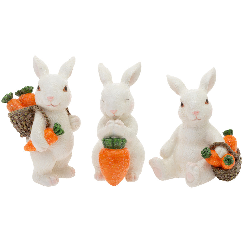 Bundle Of Carrot Bunnies (Set Of 3)