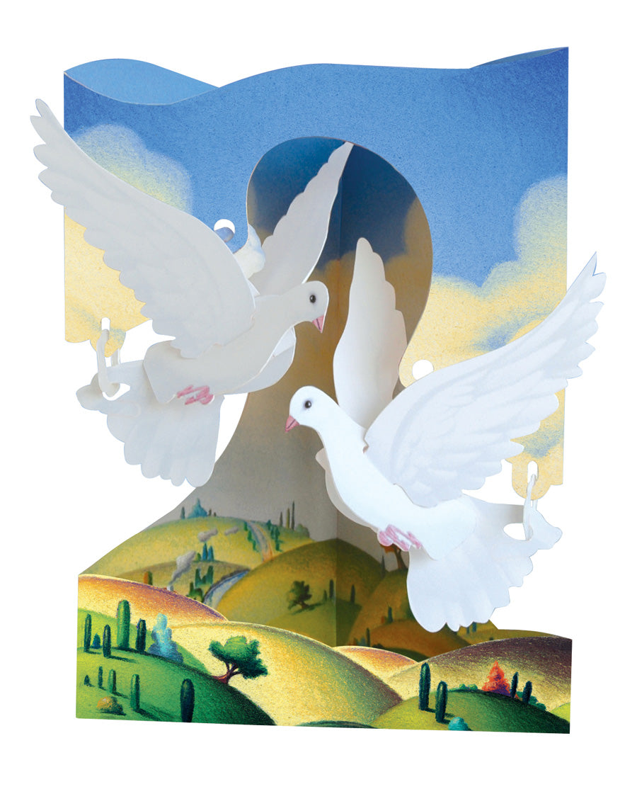 Doves Display Card