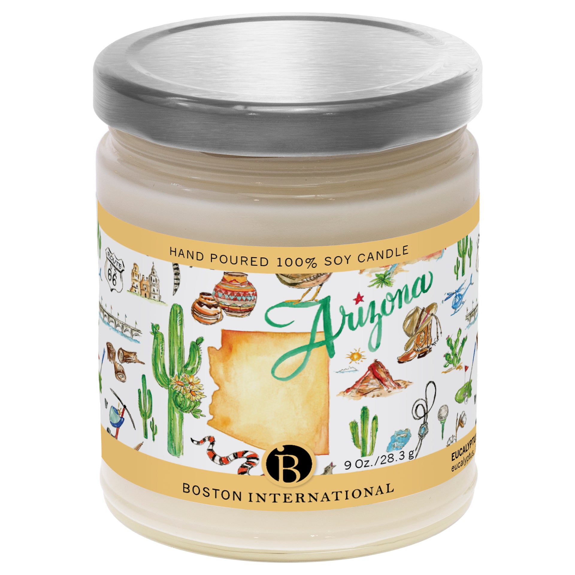 Arizona State Candle