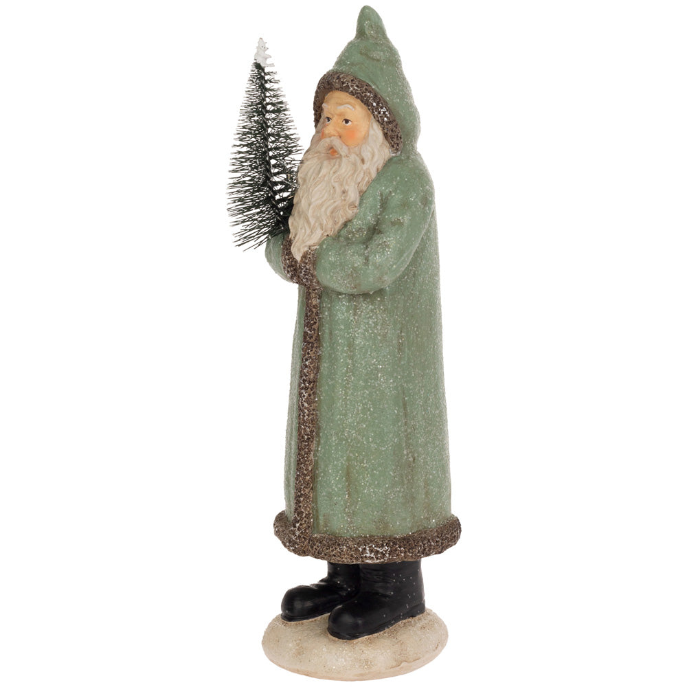 Sage Green Hooded Saint Nick