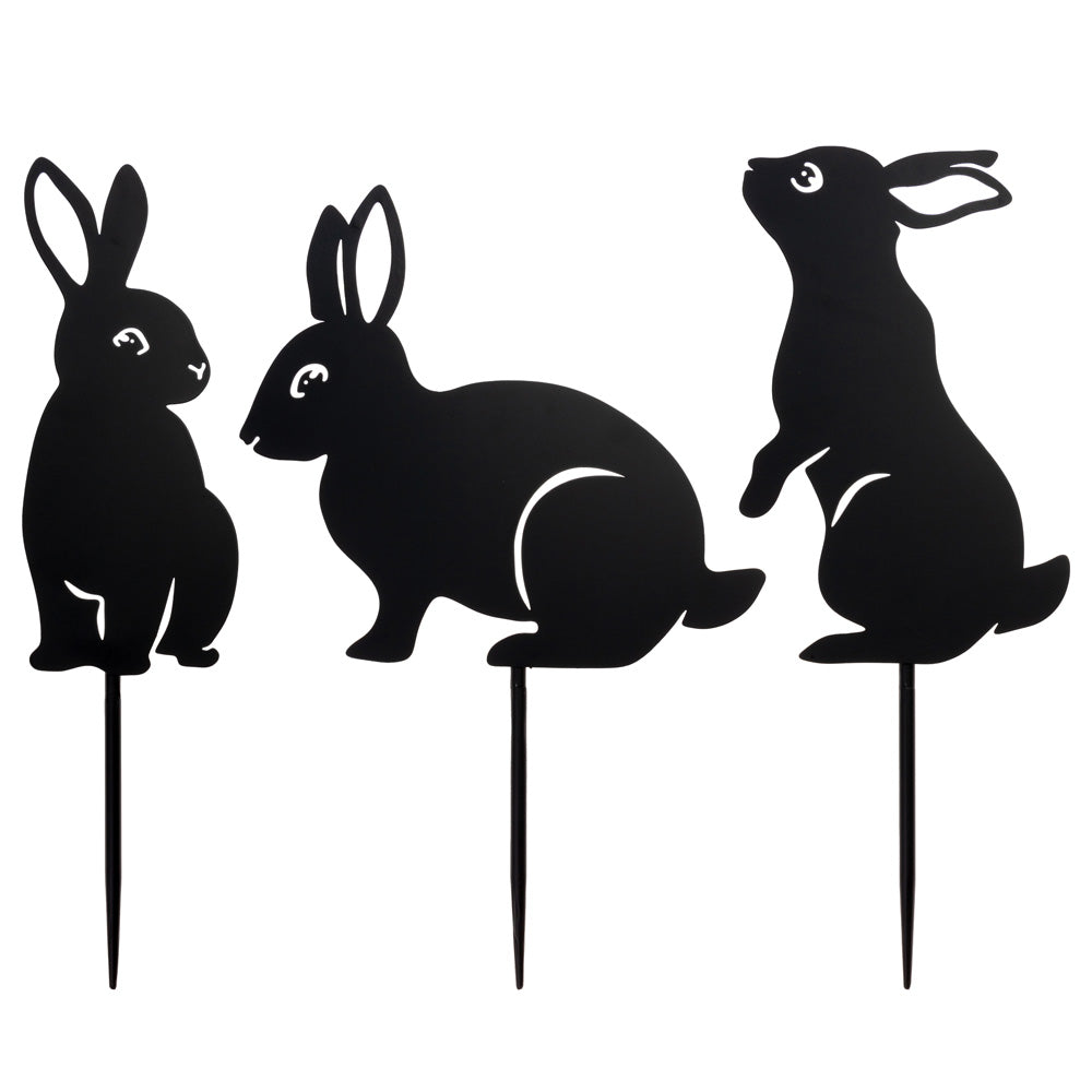 BUNNY GARDEN YARD STAKES S/3