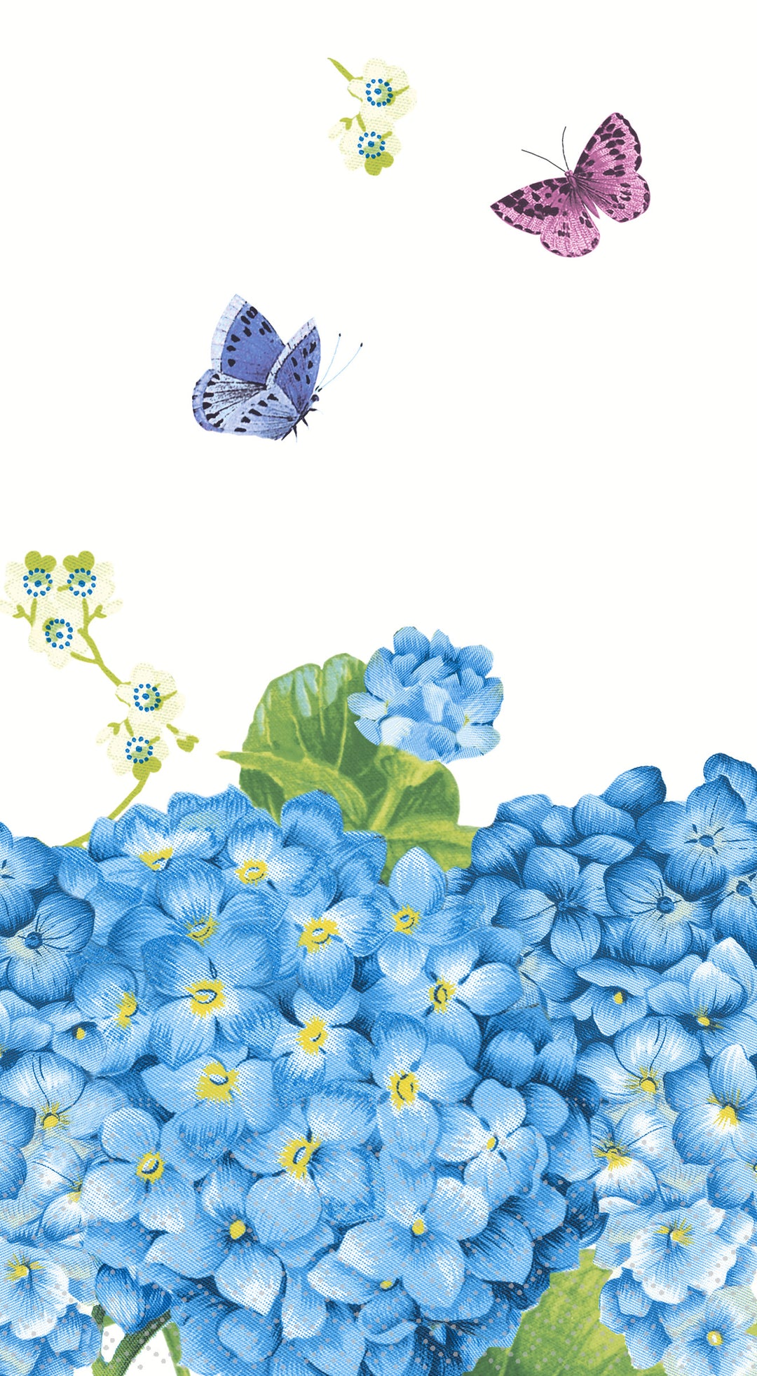Hortensia Guest Towel