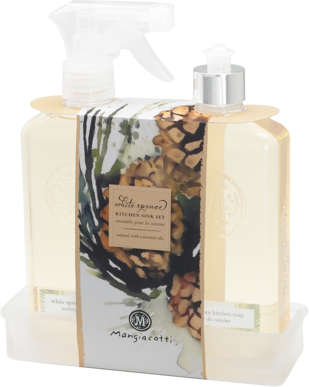 White Spruce Kitchen Set Caddy Band