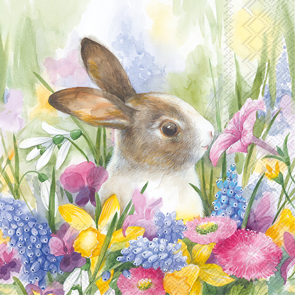 Ruby In The Meadow Lunch Napkin