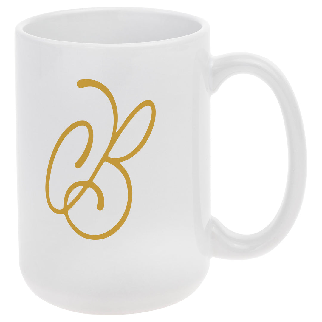 Chic Monogram B Mug